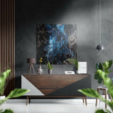 Marmoreal Brushed Aluminium Dibond Wall Art.